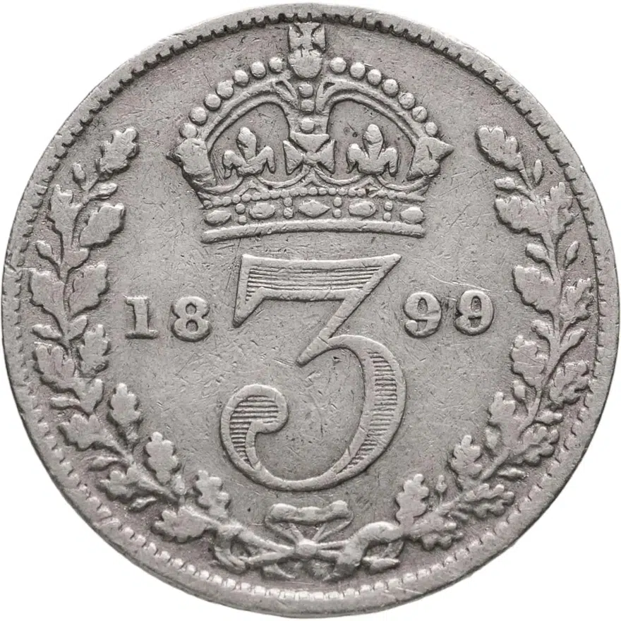 Великобритания 3 пенса (pence) 1899