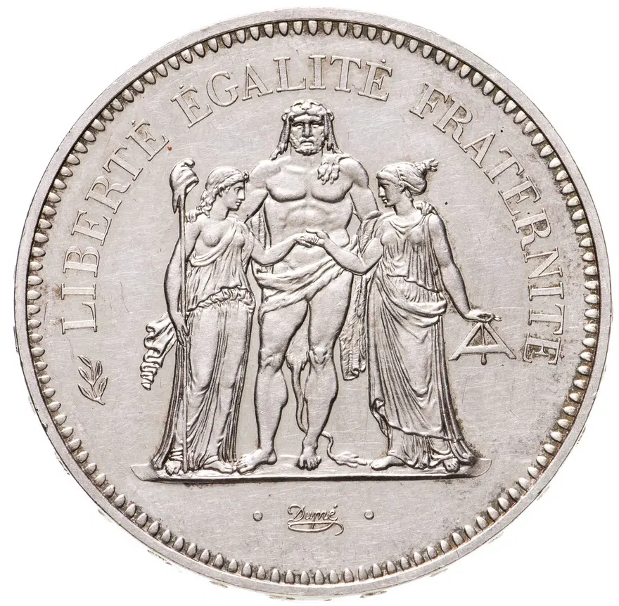 Франция 50 франков (francs) 1980