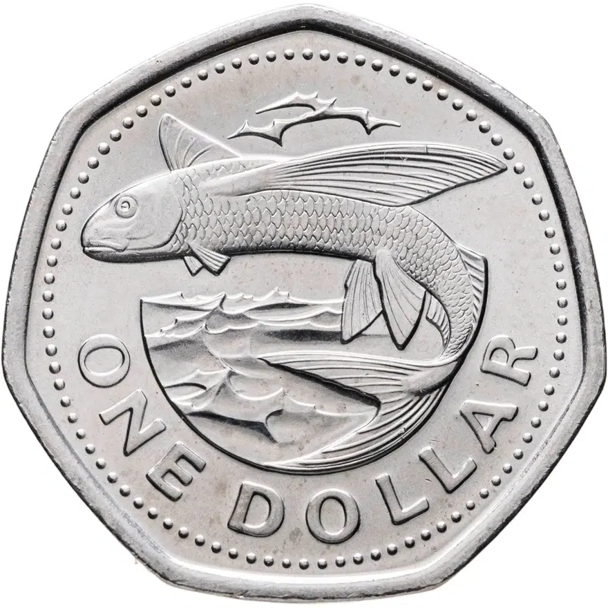 Барбадос 1 доллар (dollar) 2009