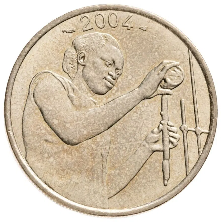 Западная Африка (BCEAO) 25 франков (francs) 2004