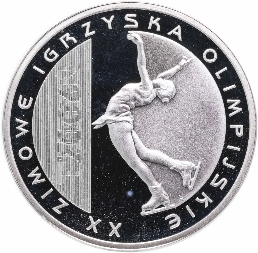 Польша 10 злотых (zlotych) 2006  XX зимние Олимпийские игры, Турин 2006 - Фигурное катание, реверс