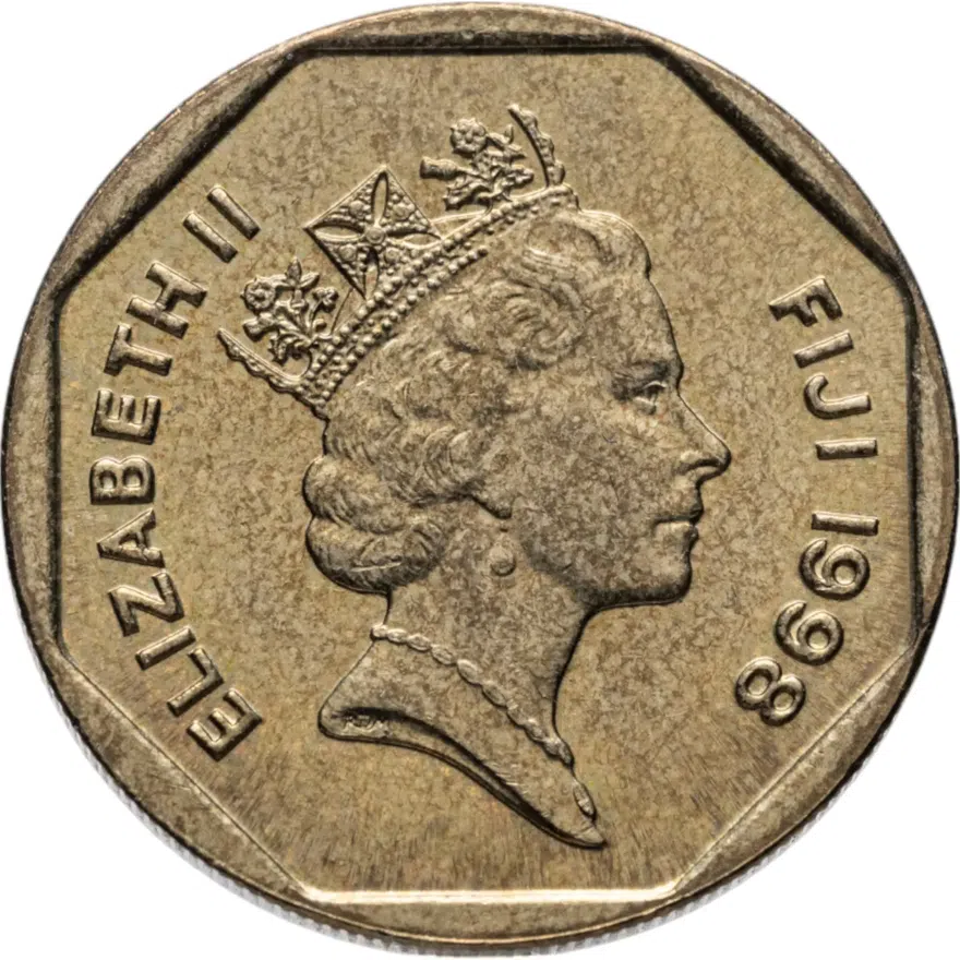 Фиджи 1 доллар (dollar) 1998, реверс