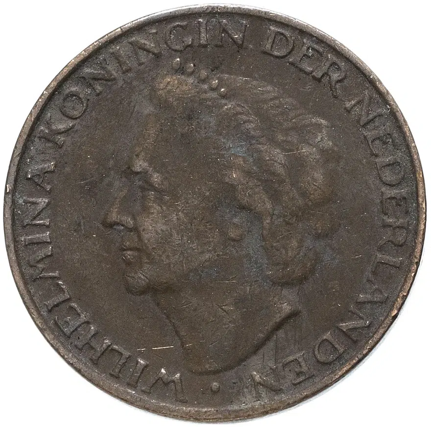 Нидерланды 5 центов (cents) 1948, реверс