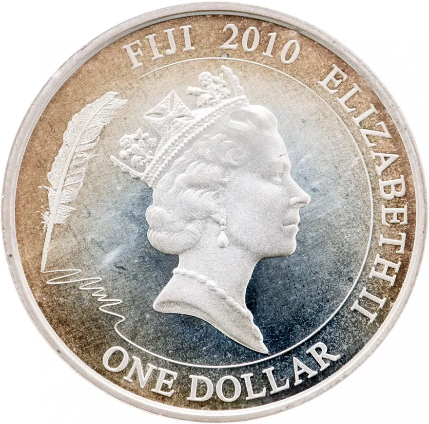 Фиджи 1 доллар (dollar) 2010  "Сказки Ганса Христиана Андерсена - Девочка со спичками", реверс
