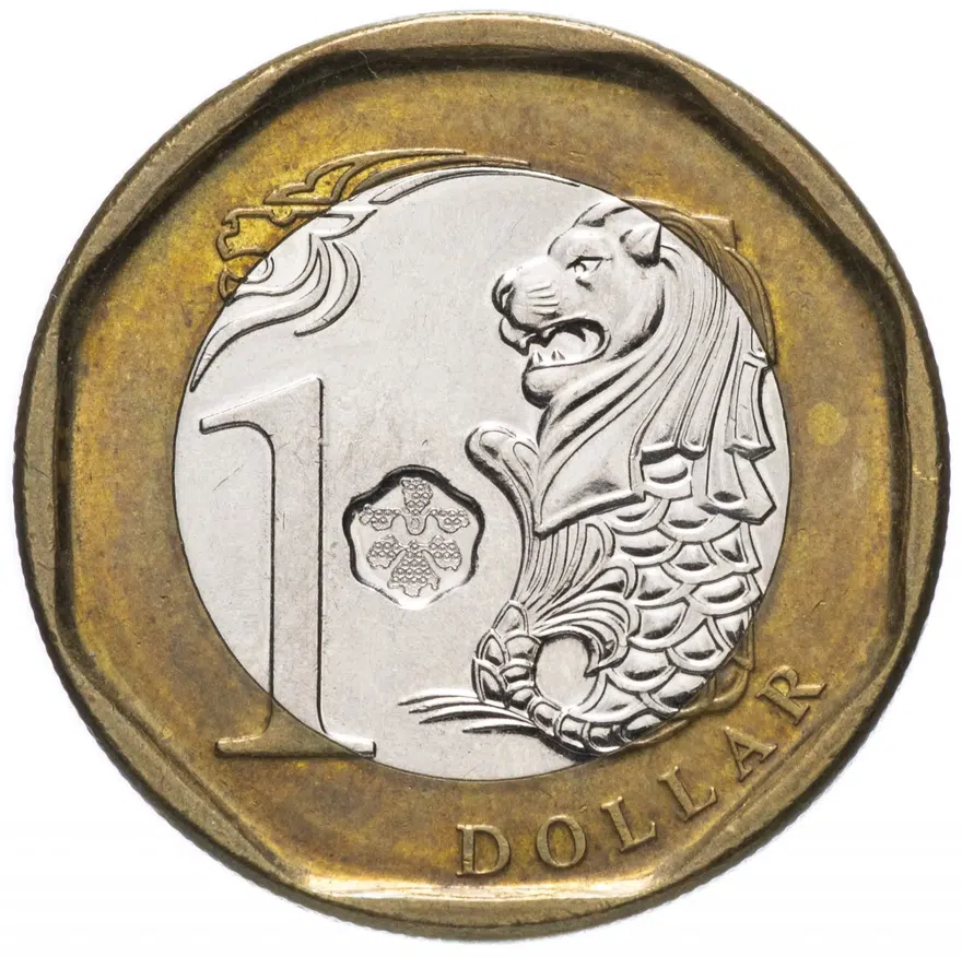 Сингапур 1 доллар (dollar) 2013