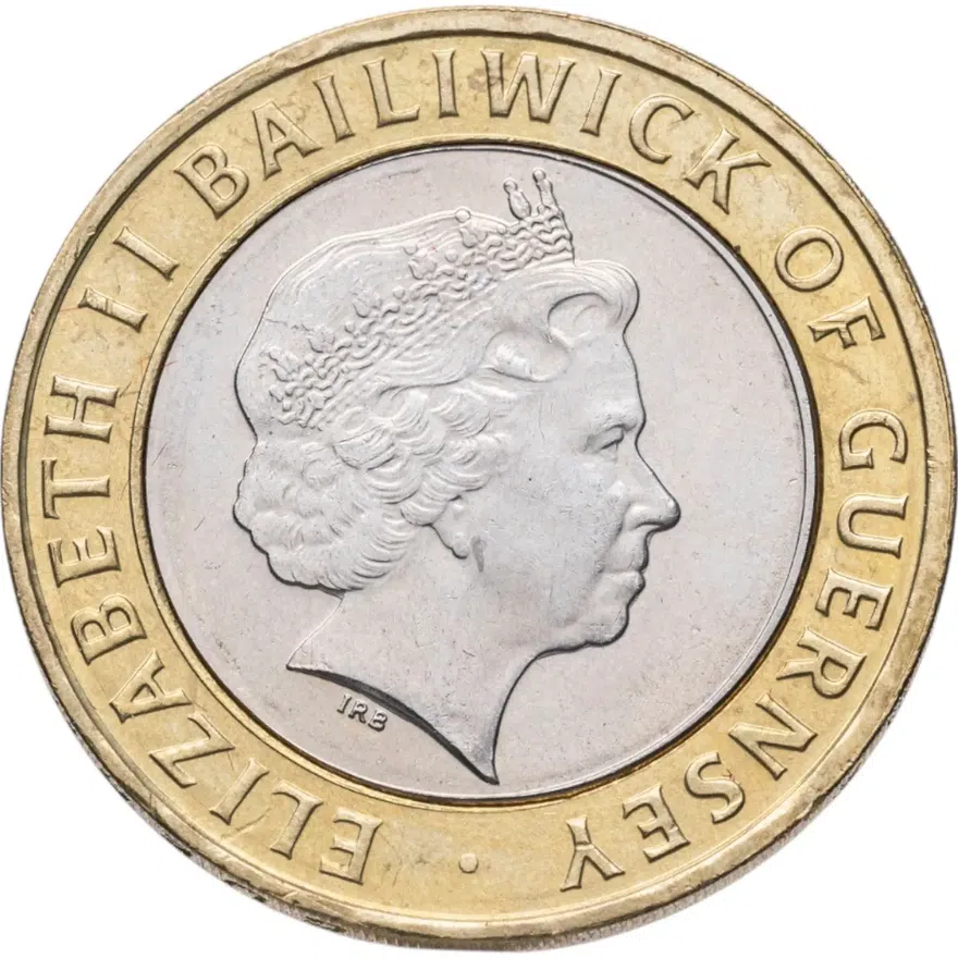 Гернси 2 фунта (pounds) 2003