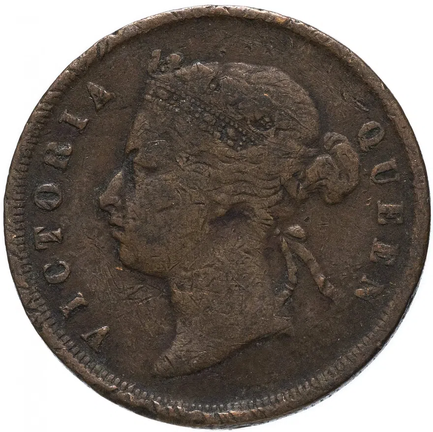 Стрейтс Сетлментс 1 цент (cent) 1887