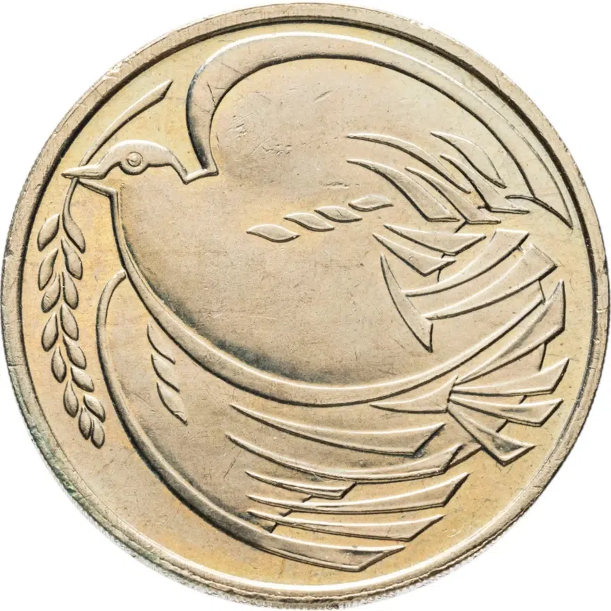 Великобритания 2 фунта (pounds) 1995 "50 лет ООН"
