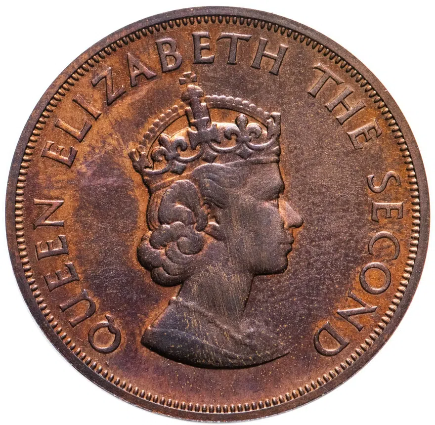 Джерси 1/12 шиллинга (shilling) 1960  300 лет вступления на престол короля Карла II, реверс