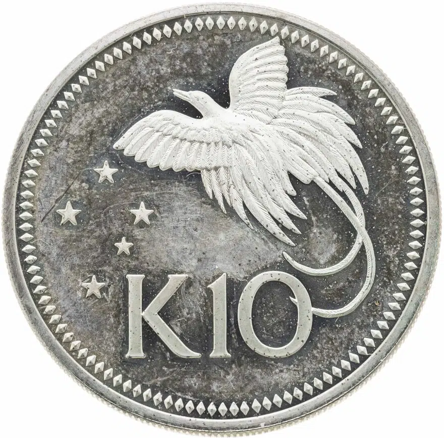 Папуа - Новая Гвинея 10 кина (kina) 1975
