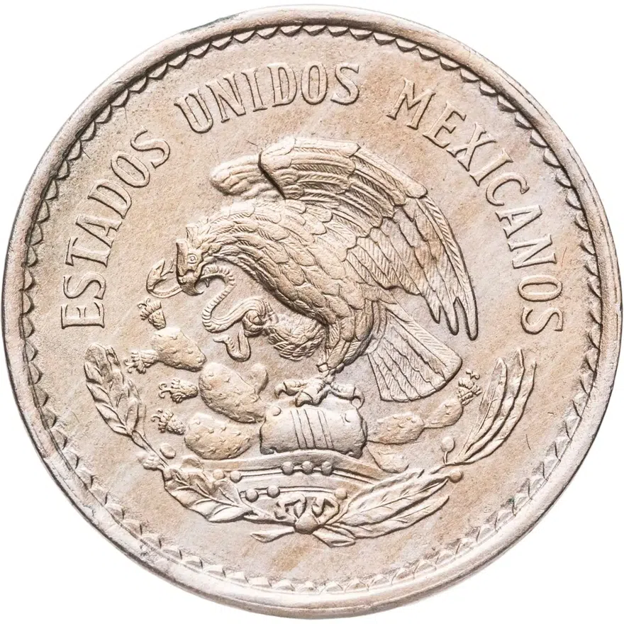 Мексика 10 сентаво (centavos) 1946, реверс