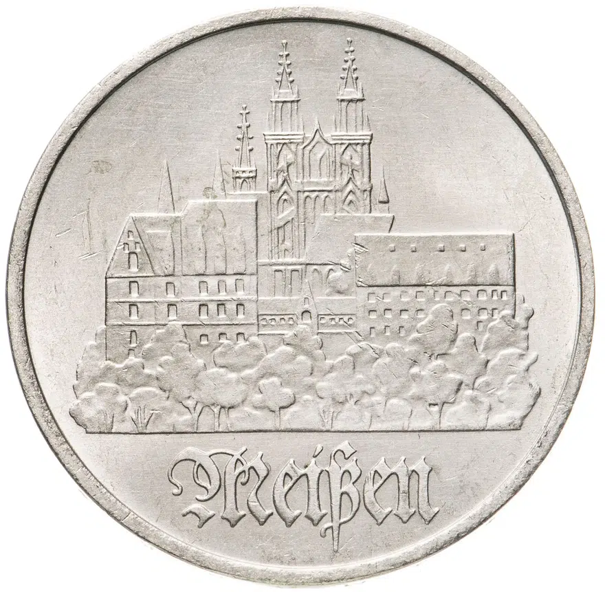 Германия (ГДР) 5 марок (mark) 1972  Город Мейсен