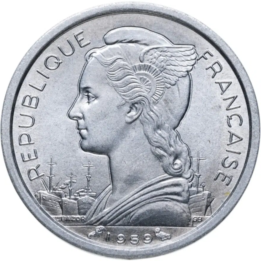 Французское Сомали 1 франк (franc) 1959