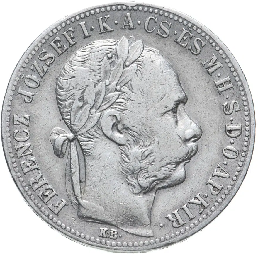 Венгрия 1 форинт (forint) 1883