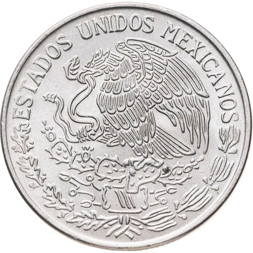 Мексика 1 песо (peso) 1974, реверс