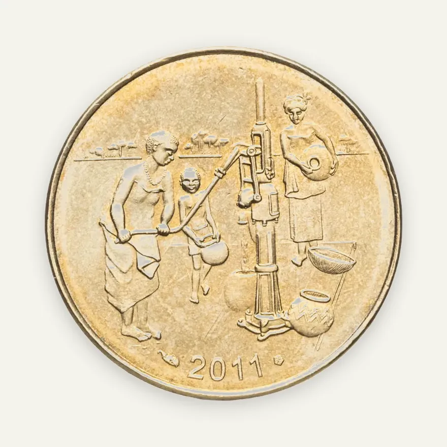 Западная Африка (BCEAO) 10 франков (francs) 2011, реверс