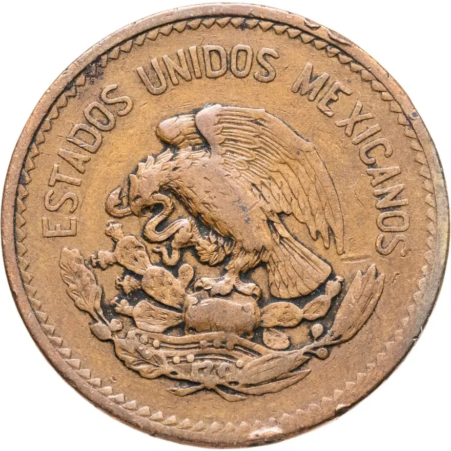 Мексика 20 сентаво (centavos) 1946