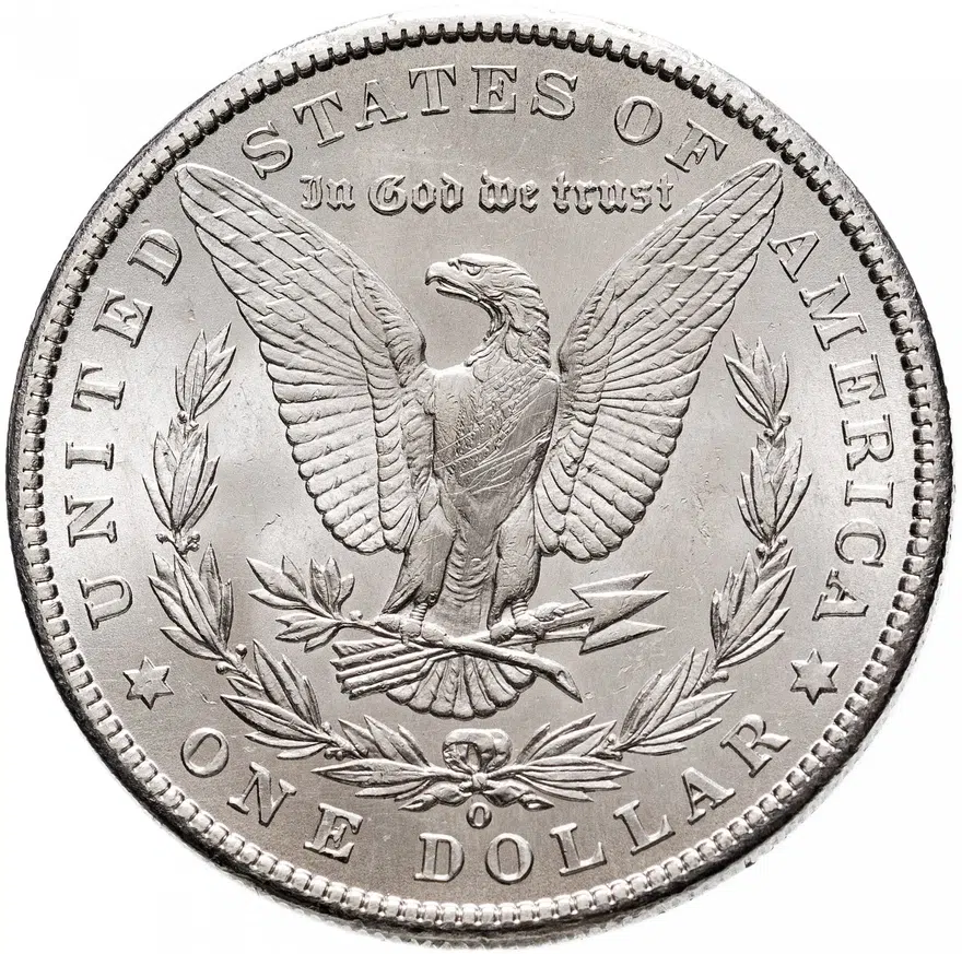 США  1 доллар (dollar) 1901 O Доллар Моргана, реверс