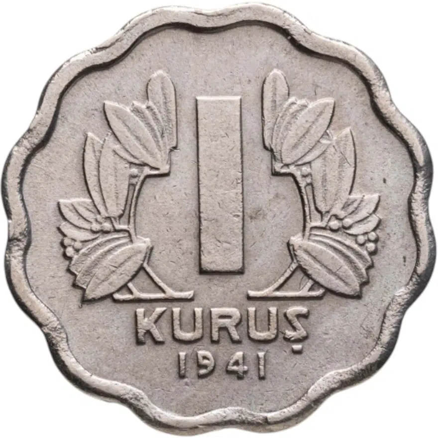 Турция 1 куруш (kurus) 1941