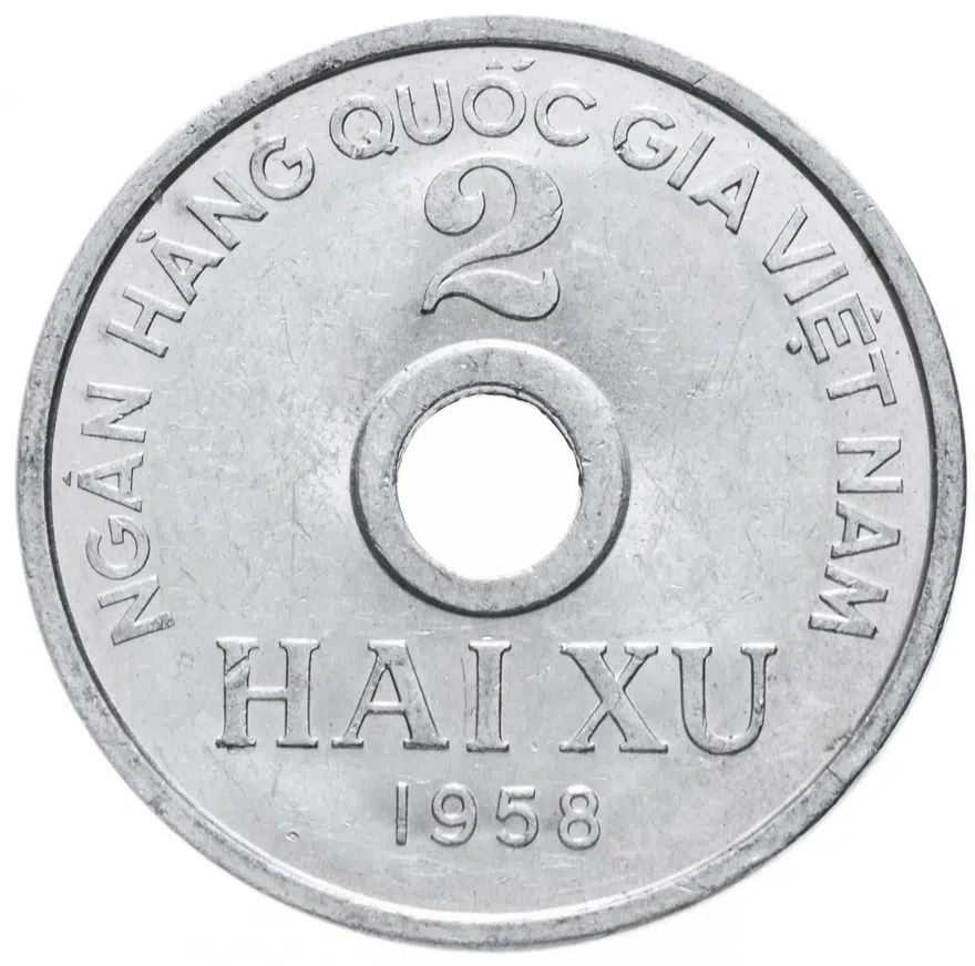Вьетнам 2 су (xu) 1958