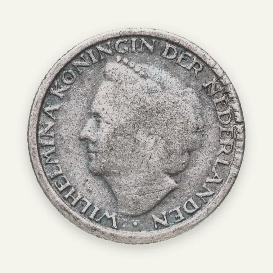 Кюрасао 1/10 гульдена (gulden) 1948, реверс