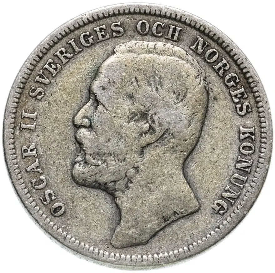 Швеция 1 крона (crown) 1904