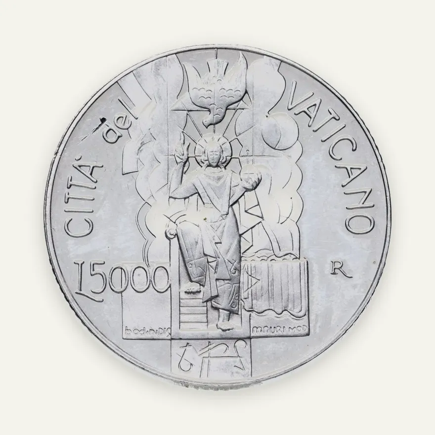Ватикан 5000 лир (lire) 2001  Пасха