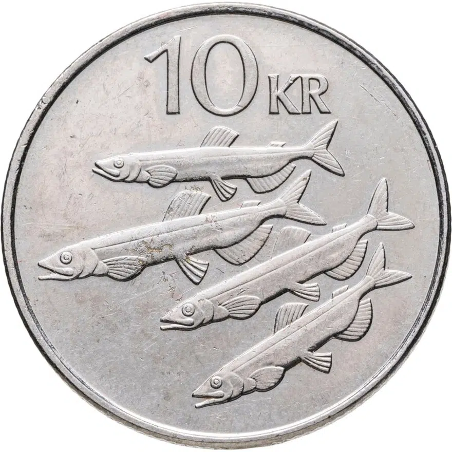 Исландия 10 крон (kronur) 2008