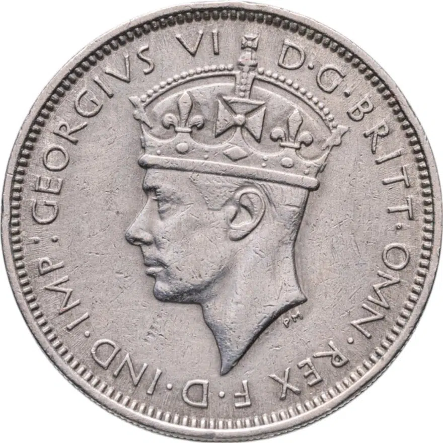 Британская Западная Африка 3 пенса (pence) 1938 KN, реверс