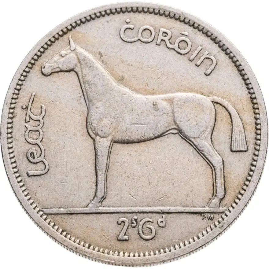 Ирландия 1/2 кроны (crown) 1961