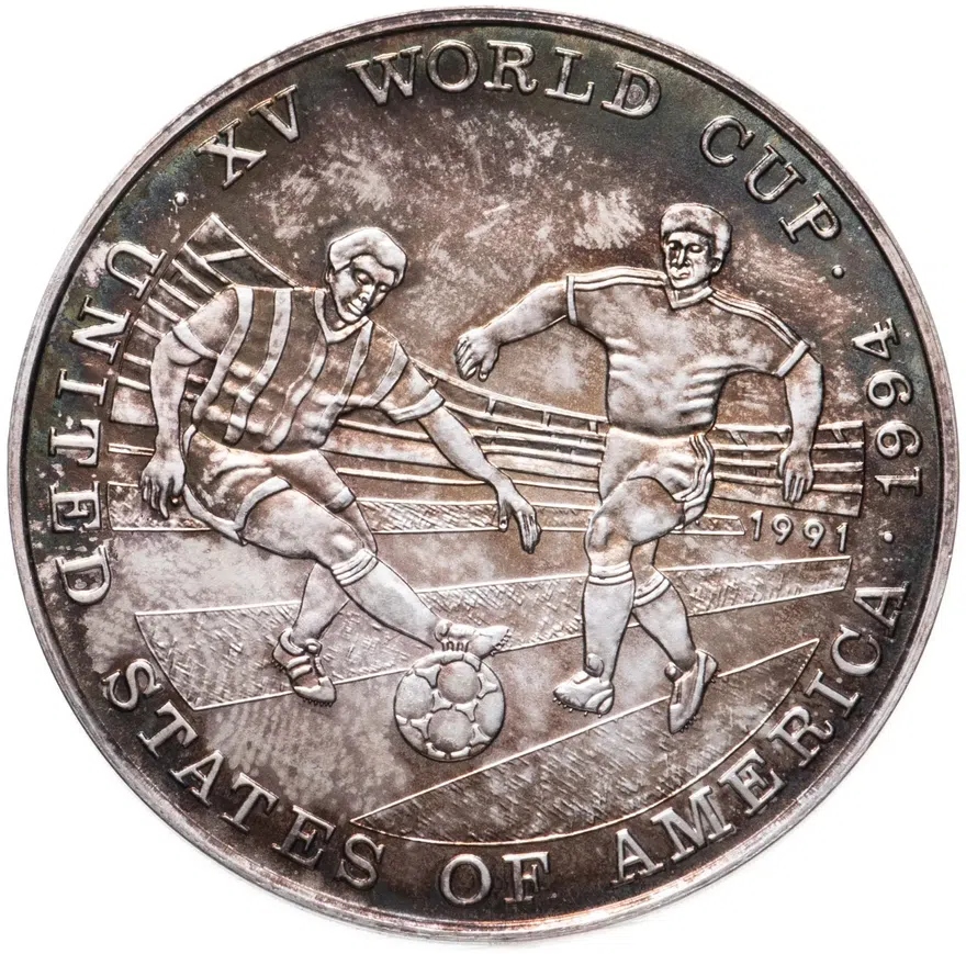 Афганистан 500 афгани (afghanis) 1991  Чемпионат мира по футболу 1994, США