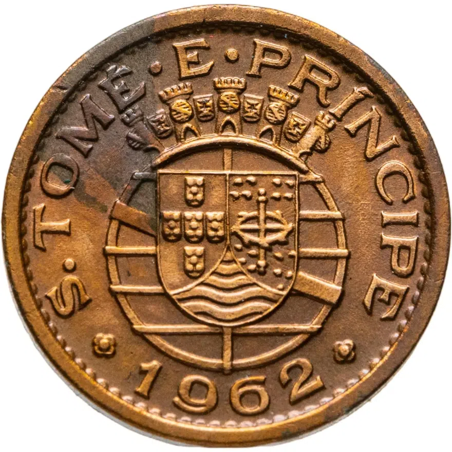 Сан-Томе и Принсипи 10 сентаво (centavos) 1962