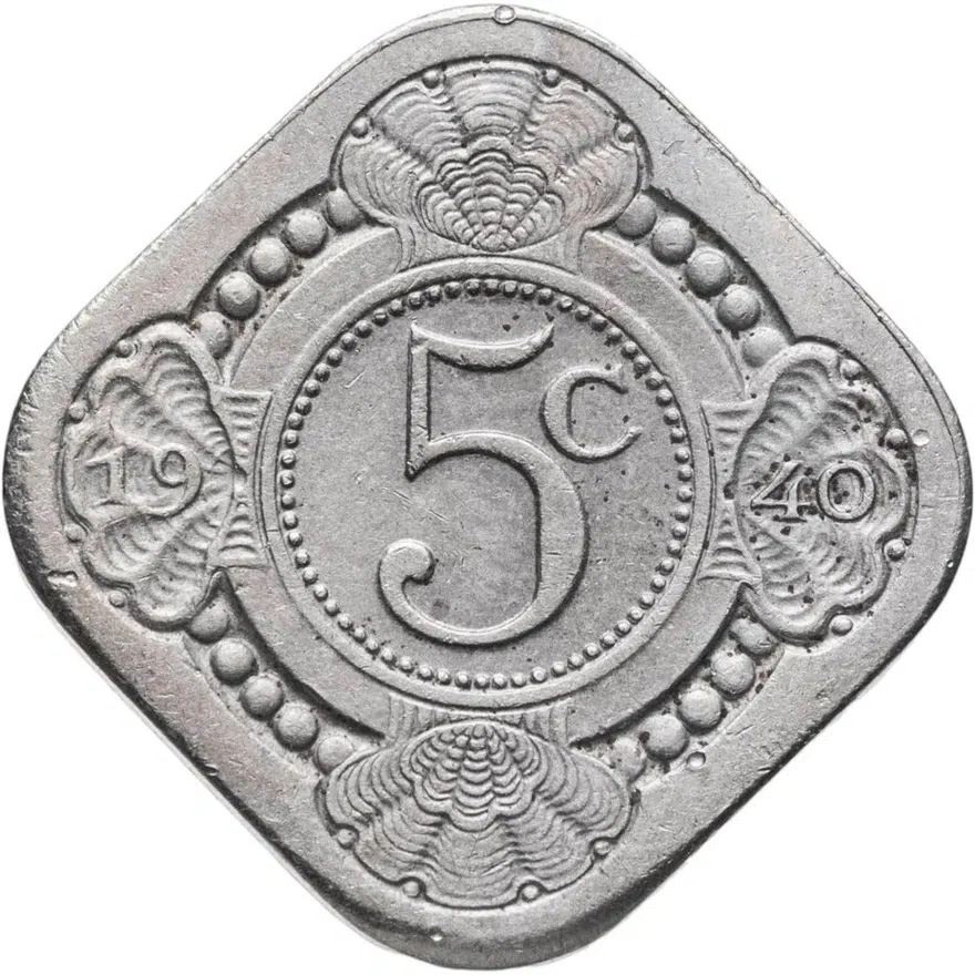 Нидерланды 5 центов (cents) 1940