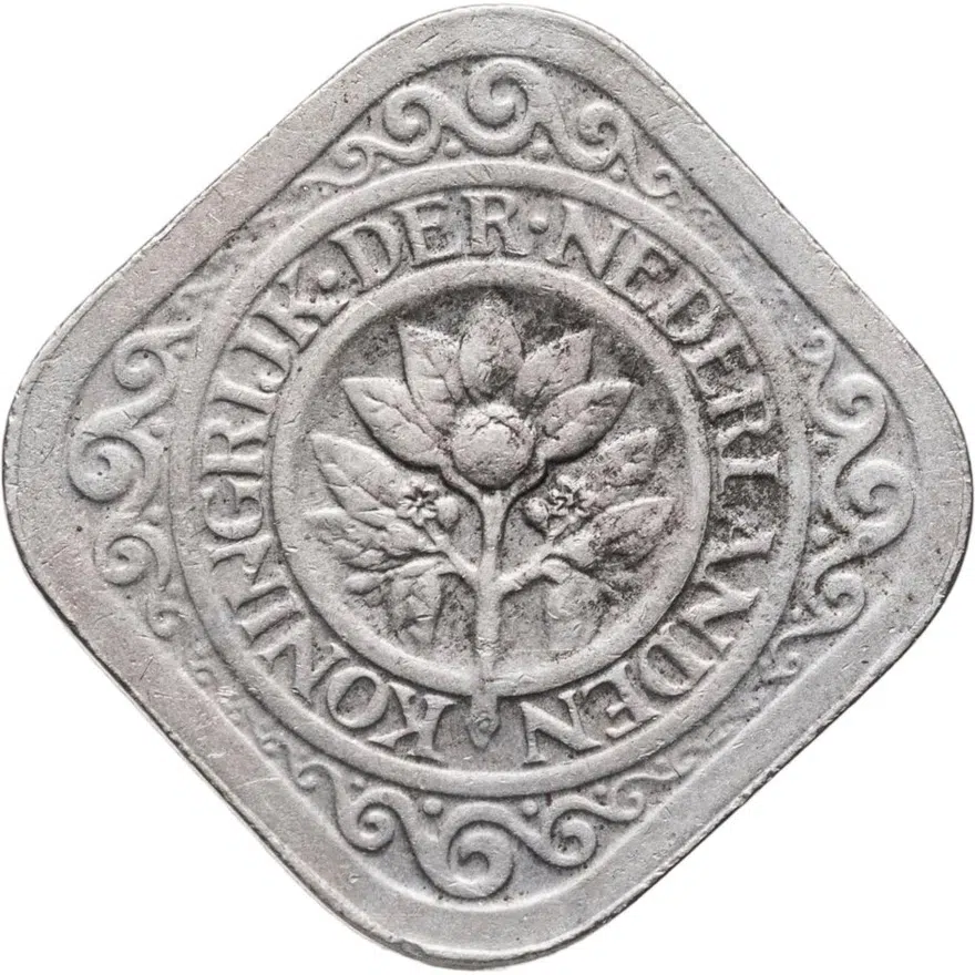 Нидерланды 5 центов (cents) 1940, реверс