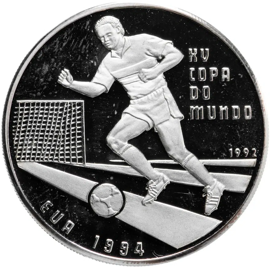 Гвинея-Бисау 10000 песо (pesos) 1992  Чемпионат мира по футболу 1994