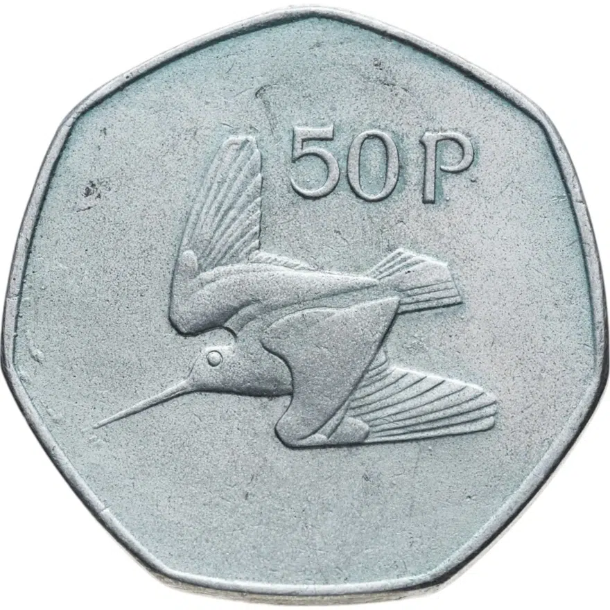 Ирландия 50 пенсов (pence) 1983, реверс