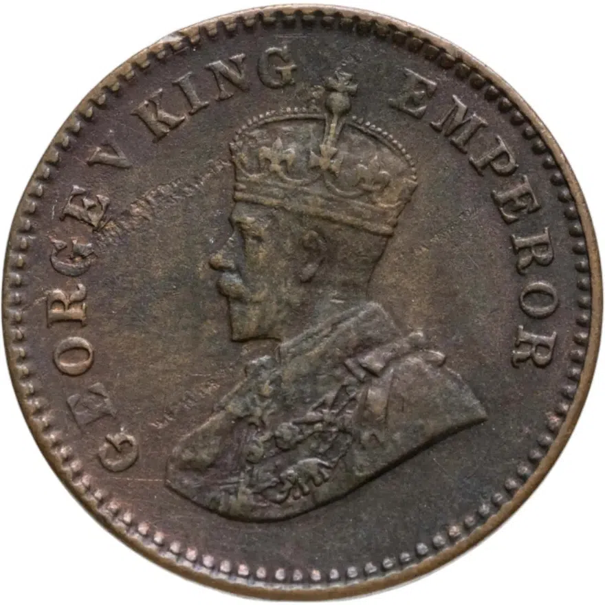 Индия (Британская) 1/12 анны (anna) 1919