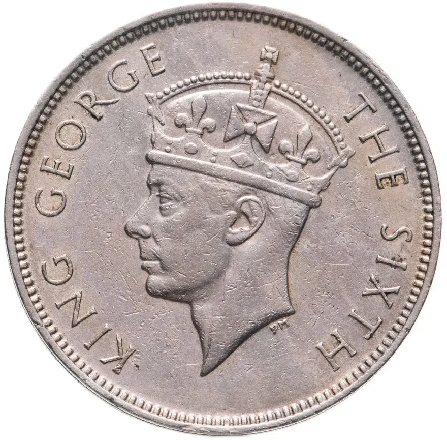 Маврикий 1 рупия (rupee) 1950