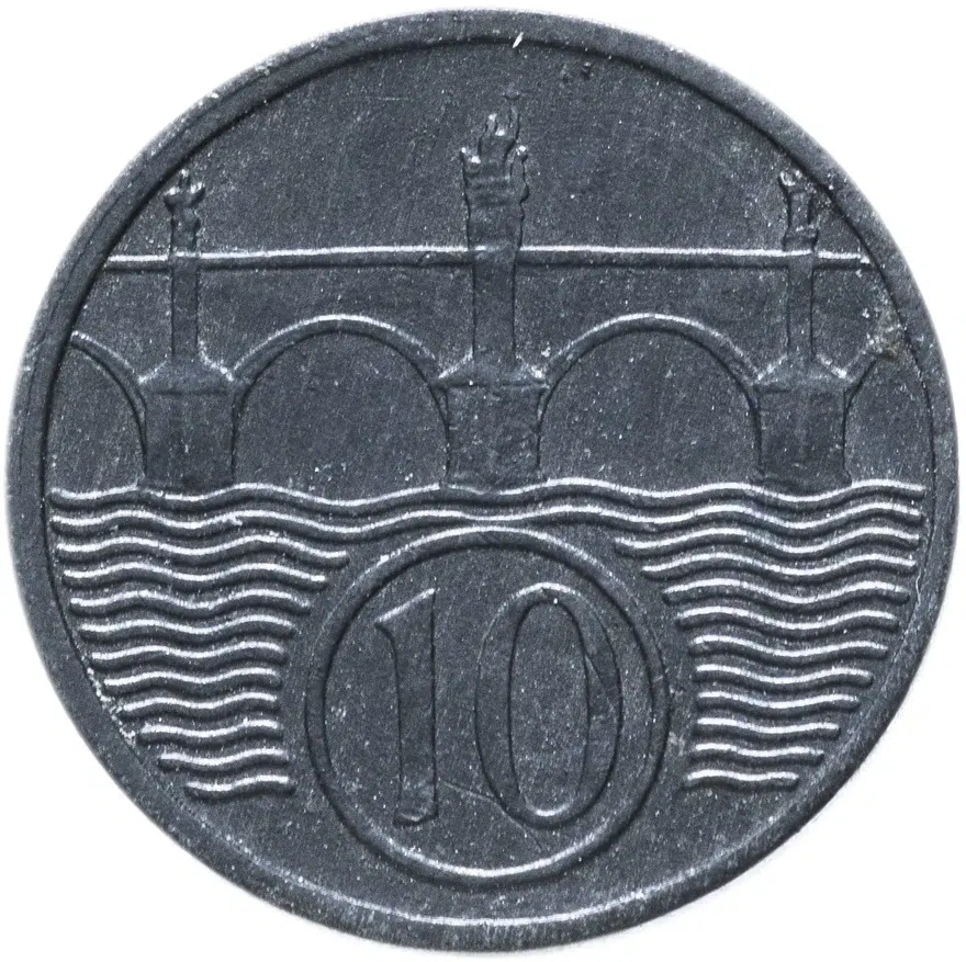 Богемия и Моравия 10 геллеров (haleru) 1942