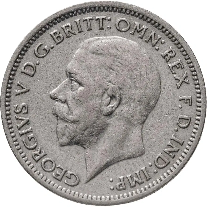 Великобритания 6 пенсов (pence) 1936