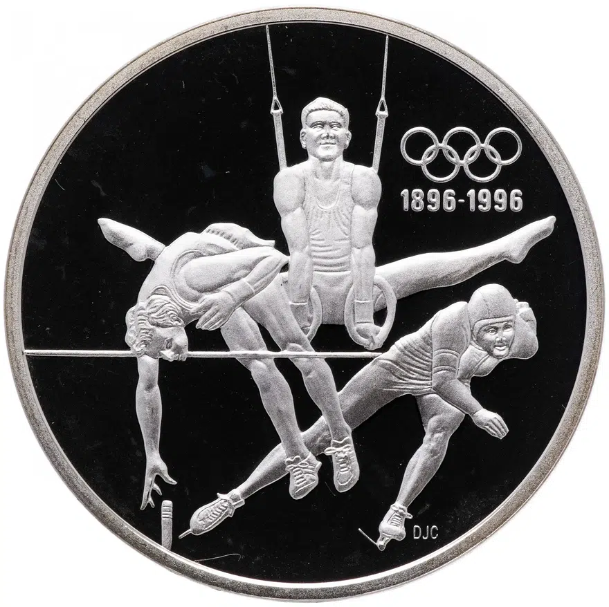 Канада 15 долларов (dollars) 1992  "100 лет Олимпийским играм"