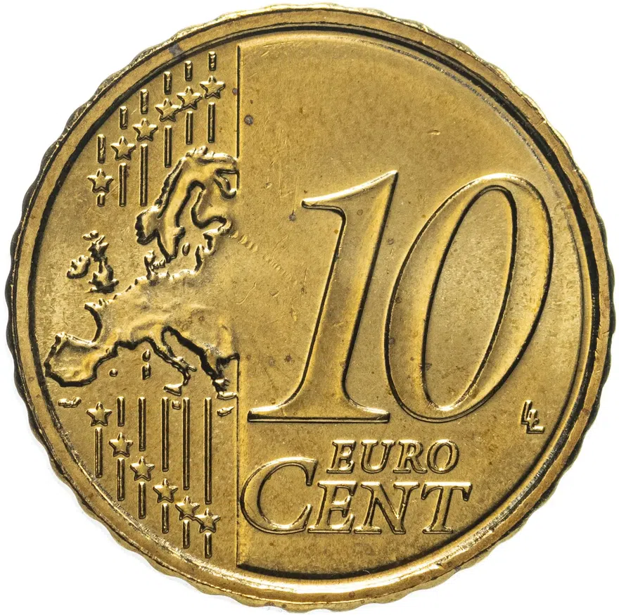 Литва 10 евро центов (cents) 2017, реверс
