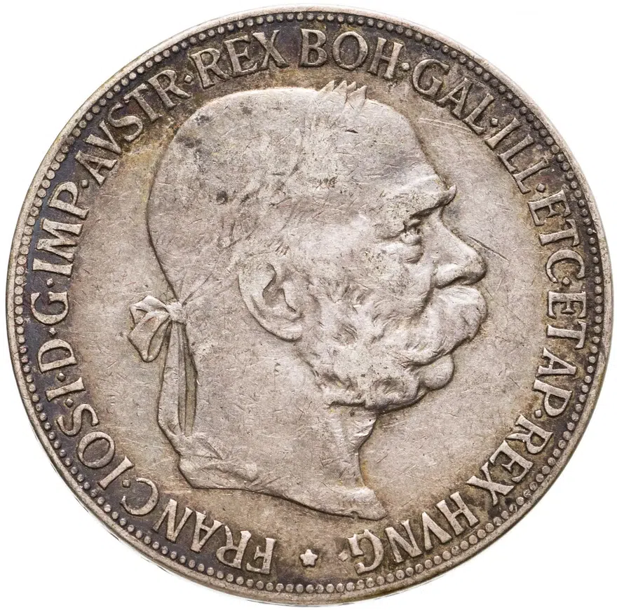 Австрия 5 крон (corona) 1900