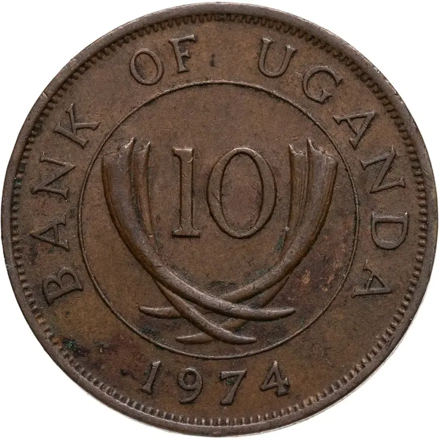 Уганда 10 центов (cents) 1974