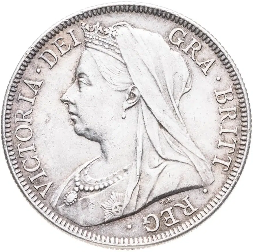 Великобритания 1/2 кроны (crown) 1901