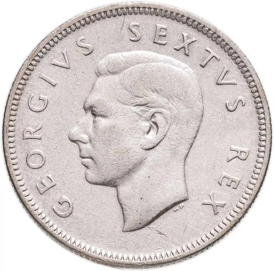 ЮАР 2 шиллинга (флорин, shillings) 1952