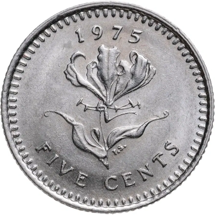 Родезия 5 центов (cents) 1975