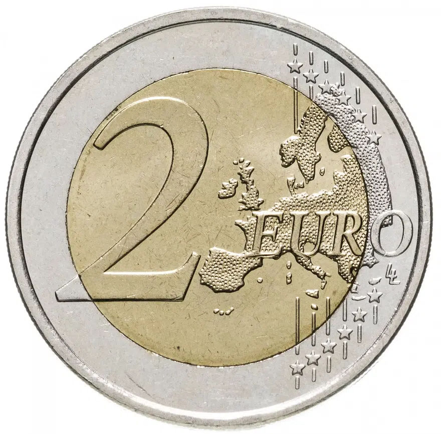 Финляндия 2 евро 2012 "10 лет евро", реверс