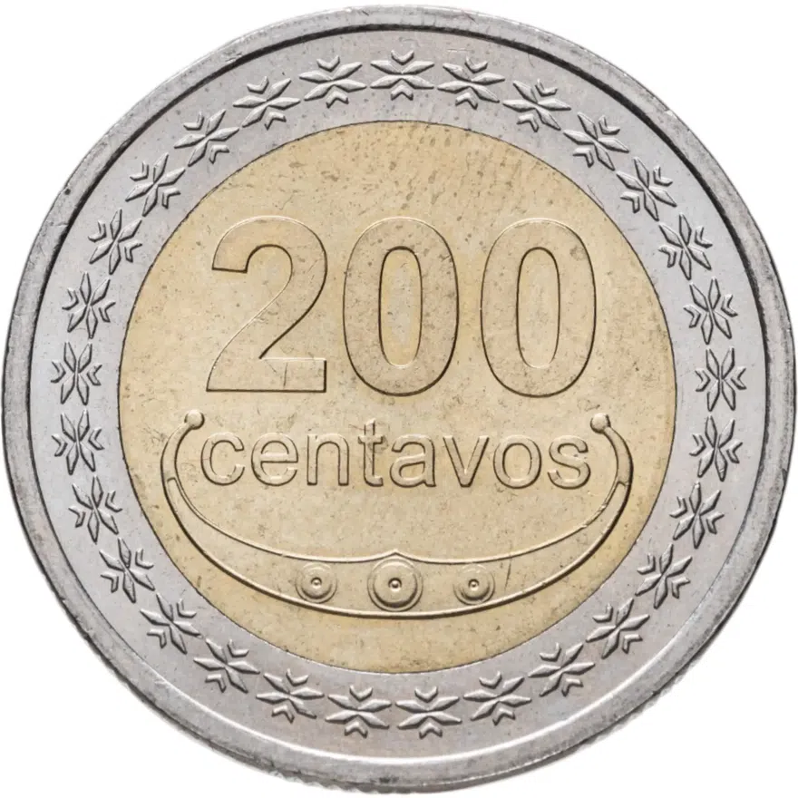 Восточный Тимор 200 сентаво (centavos) 2017, реверс