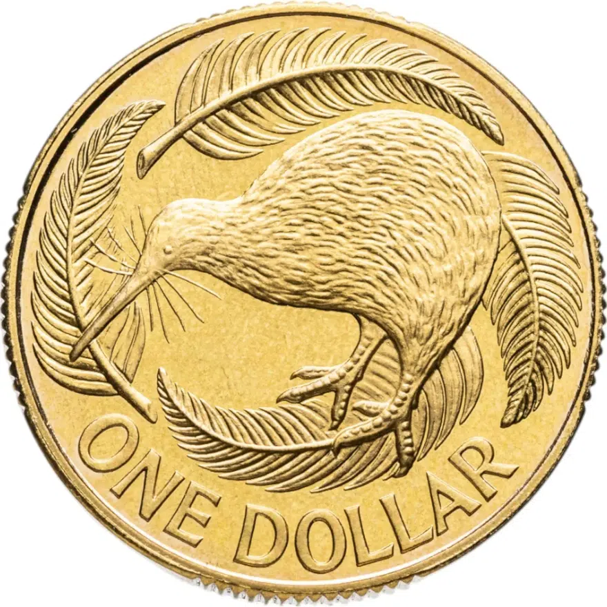 Новая Зеландия 1 доллар (dollar) 1994, аверс